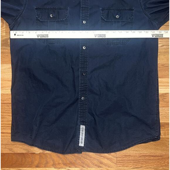 Riff Stars Rolling Stones Button Front Mens Size XL Cotton It's Only Rock & Roll - Picture 9 of 10